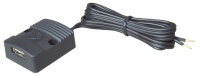 PRO CAR USB-A Aufbau-Steckdose, flach 12/24V 3A 42x34mm...