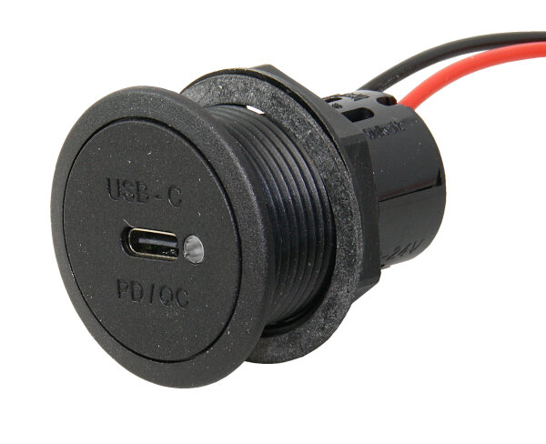 PRO CAR USB-C Einbau-Steckdose