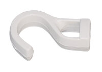 Seilhaken Kunststoff für Seil 8mm weiß