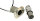 Zigarettenanzünder mit Leseleuchte Edelstahl 12V Stecker 12mm