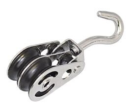 SEA SURE Doppelblock gleitl. 25mm, Seil 8mm