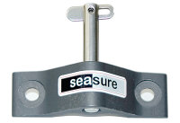 SEA SURE Spiegelbeschlag mit Klappnasenbolzen Alu/A4 Pin...