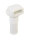 Tankentlüfter Nylon für Schlauch 16mm, 0° weiß