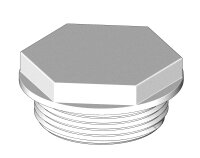 TRUDESIGN Endstopfen Aquavalve Nylon/GFK 1½"
