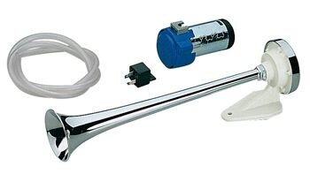 MARCO Signalhorn mit Kompressor MA1-C Kunststoff/Cr 12V 390mm 114dB