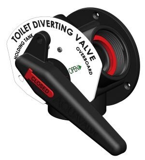 TRUDESIGN 3-Wege-Ventil Aquavalve Nylon/GFK Gewinde 1½"