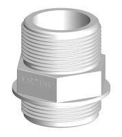TRUDESIGN Doppelnippel Aquavalve Nylon 1½"