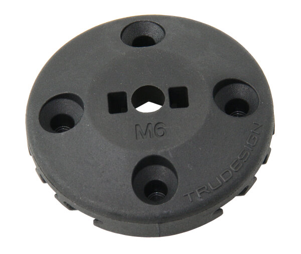 TRUDESIGN Schraubensockel Nylon/GFK 44mm, für Schraube