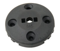 TRUDESIGN Schraubensockel Nylon/GFK 44mm, für Schraube