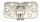 Tischplattenscharnier A2 70x40x2,0mm