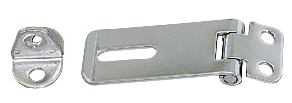 Überfallscharnier mit Augplatte A4 50+19x23mm