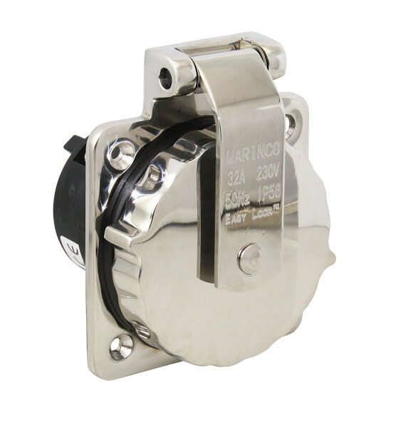 MARINCO NEMA L5 Einbau-Steckdose A4 230V 32A mit