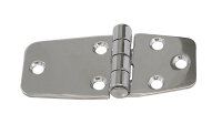Scharnier, gestanzt, asym. A2 84x38,5x2,0mm