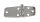 Scharnier, gestanzt, asym. A2 84x38,5x2,0mm