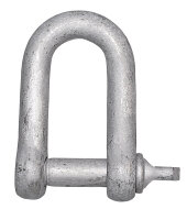 D-Schäkel Verzinkt Pin