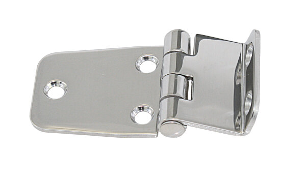 Scharnier, gestanzt, gekröpft A2 48,5/15,5x38,5x2,0mm