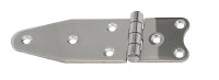 Scharnier, gestanzt, asym. A2 130x40x2,0mm