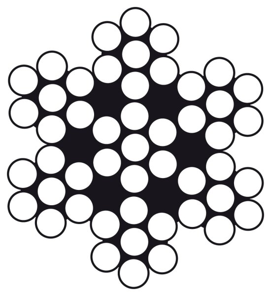 Drahtseil 7x7 A4