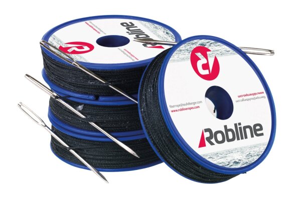 ROBLINE Takelgarn, gewachst mit Nadel, PES