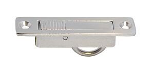 Bodenheber-Einlassgriff, massiv, klapperfrei A4 83,5x21mm