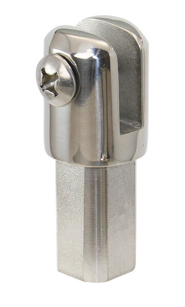Verdeckbeschlag mit Winschaufnahme A4 Schraube 6mm