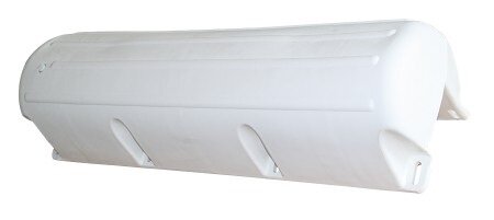 Stegfender/Bumper für C-Profil PVC 885x270mm weiß
