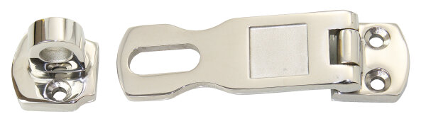 Überfallscharnier mit Augplatte, drehbar A4 72+20x26mm