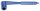 Propeller-Mutternschlüssel 27mm (1-1/16") blau