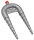 Schwanenhalsventil Kunststoff für Schlauch 13 - 38mm (1/2" - 1½")