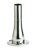 GLOMEX Standfuß, Edelstahl, 150mm, Ø 25mm