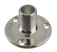 GLOMEX Standfuß, Edelstahl, 40mm, 1"x14,...