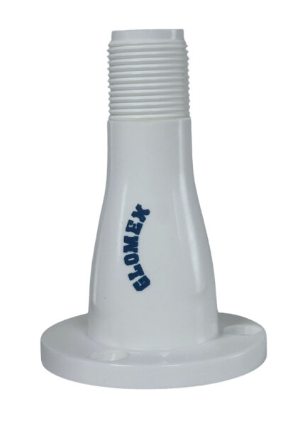 GLOMEX Standfuß, Nylon, 100mm, 1"x14, für GPS und RA129 Verlängerungen