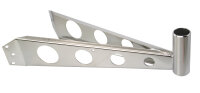 GLOMEX Masthalterung, Edelstahl, Ø 25mm, für...