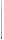 GLOMEX VHF-Seefunkantenne, Fiberglas, 1,5m, schwarz
