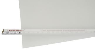 MYLAR Schablonenfolie 152cm 0,19mm klar/weiß