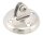 Verdeckbeschlag, schwenkbar, rund A4/Nylon 64mm, Schraube 6mm