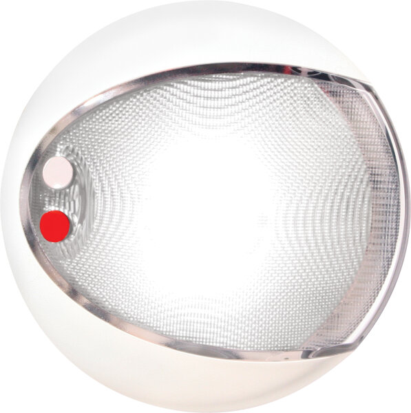 HELLA Deckenleuchte EuroLED130 Touch Kunststoff 12/24V Licht weiß/rot, weiß