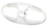 HELLA Deckenleuchte DuraLED12 Acryl 12/24V 140x65mm...
