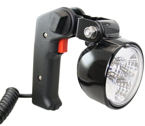 HELLA LED-Hand-Suchscheinwerfer 12/24V 30W breit strahlend, schwarz