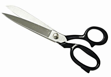 Schneiderschere Standard Stahl C45 235mm rechtshändig, glatt