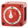 BLUE SEA Batteriewahlschalter m-Serie, 4 Posi., 300A, rot