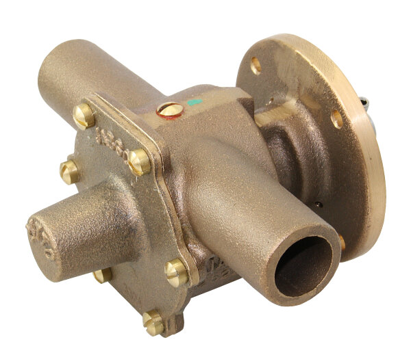 JABSCO Flanschpumpe BG040 Bronze für Schlauch 25mm Neopren