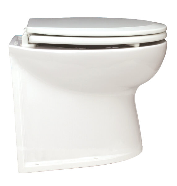 JABSCO Toilette Deluxe Flush mit Magnetventil 12V 17" gerade, Soft-Close