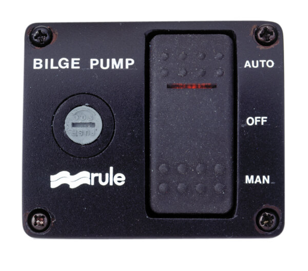 RULE 3-Wege Wippshalter für Bilgepumpen 12V