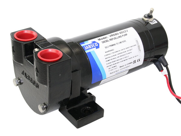 JABSCO Diesel-Umfüllpumpe #VR050 12V 50L/min SW BSP Viton Seals