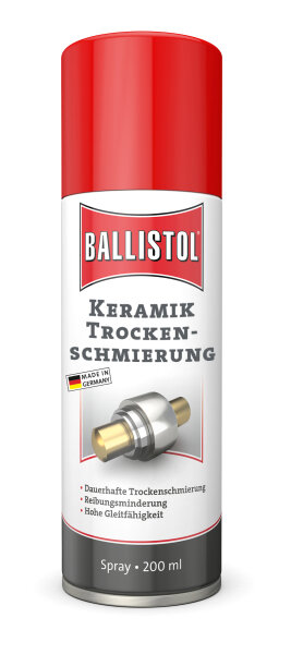 BALLISTOL Keramik Trockenschmierungs Spray, 200ml