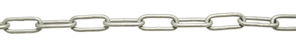 Kette, langgliedrig DIN5685-C Verzinkt 5mm