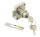 LAMP Kastenschloss 3310-24-B MsNi für Türen 24mm, verschiedenschl.