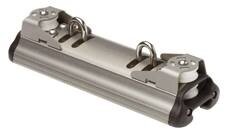 BARTON Traveller-Schlitten Gr.1 für Schiene 20x12mm mit 2 Schäkel +2 Blöcke