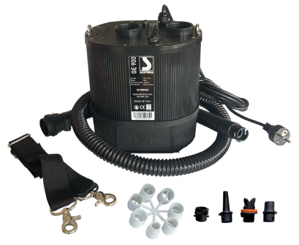 SCOPREGA Elektr. Luftpumpe GE 900 AA+ 230V 0,25bar 1700L/min